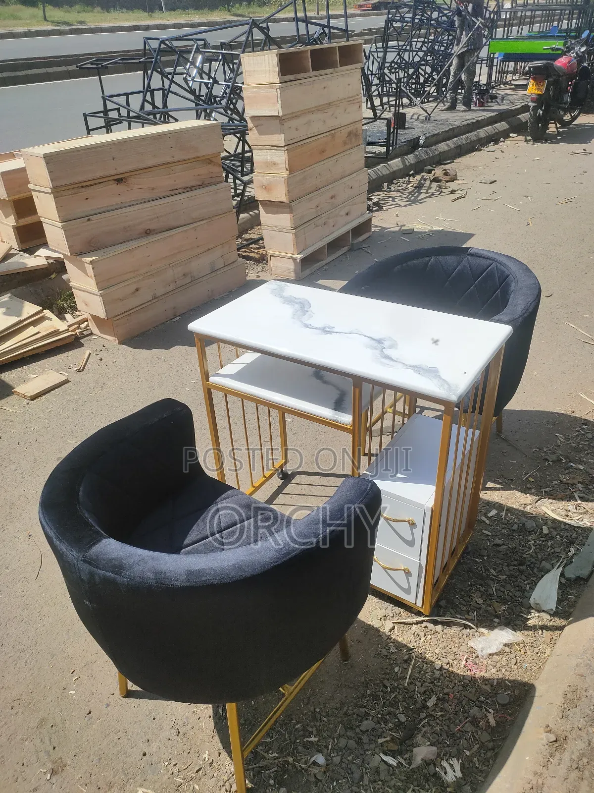 Nail Station/ Manicure Seats