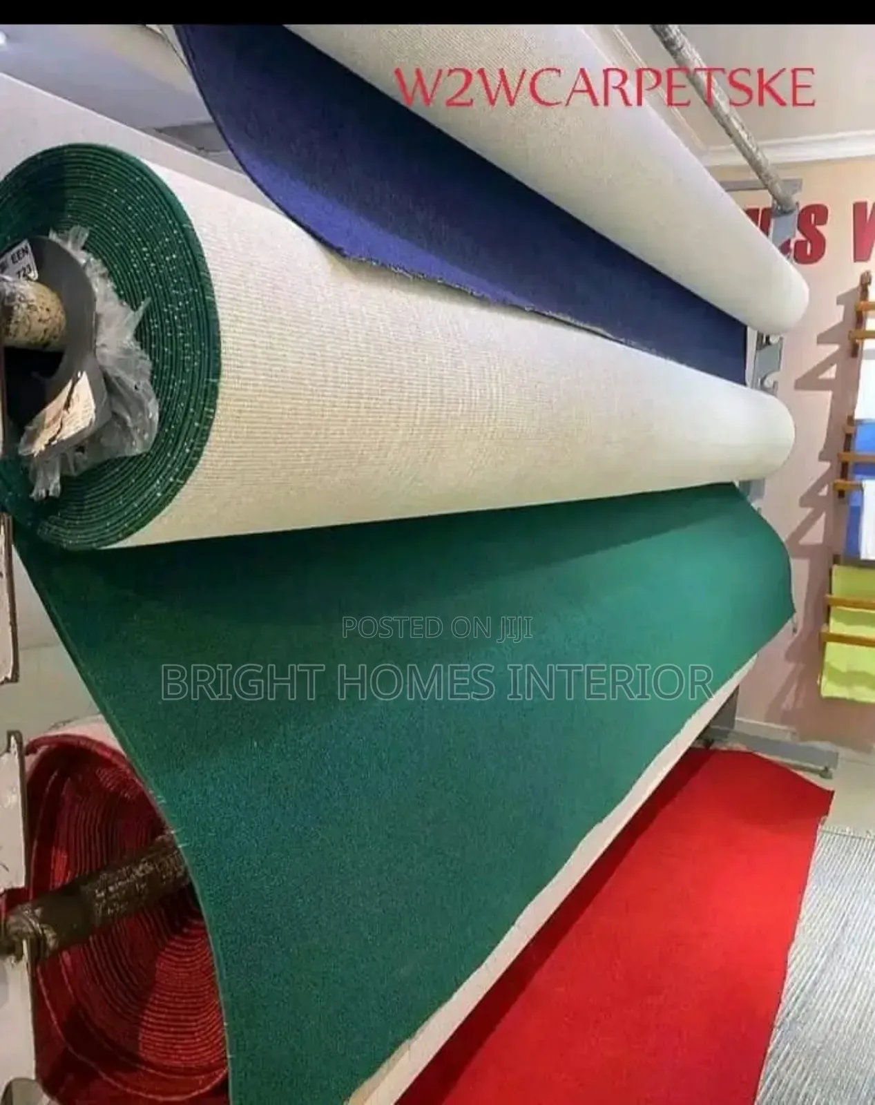Green Floor Carpet