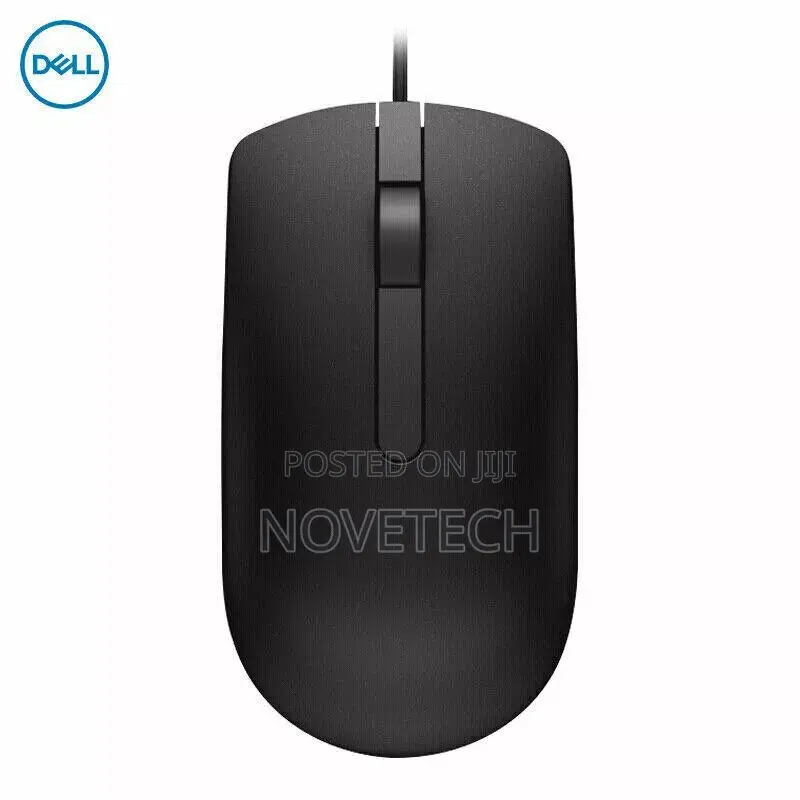 Dell Mouse MS116 Optical Corded USB Mouse PC Wired MICE