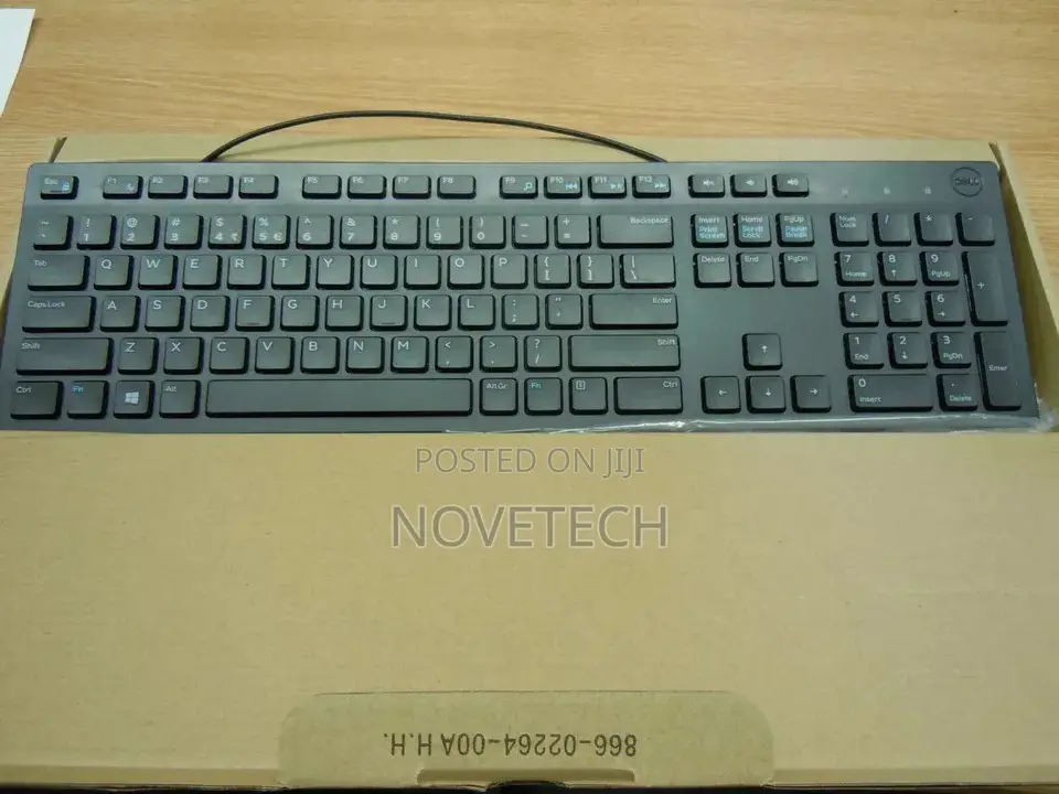 Dell Kb216p Black Wired USB Desktop Computer Keyboard