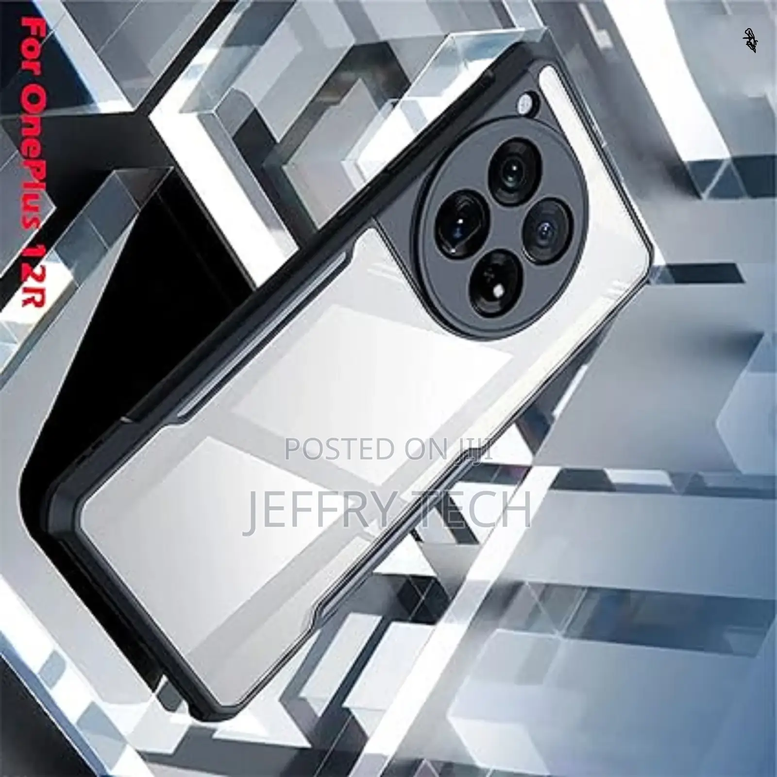 Xunnd Transparent Back Cover Case for Oneplus 12R