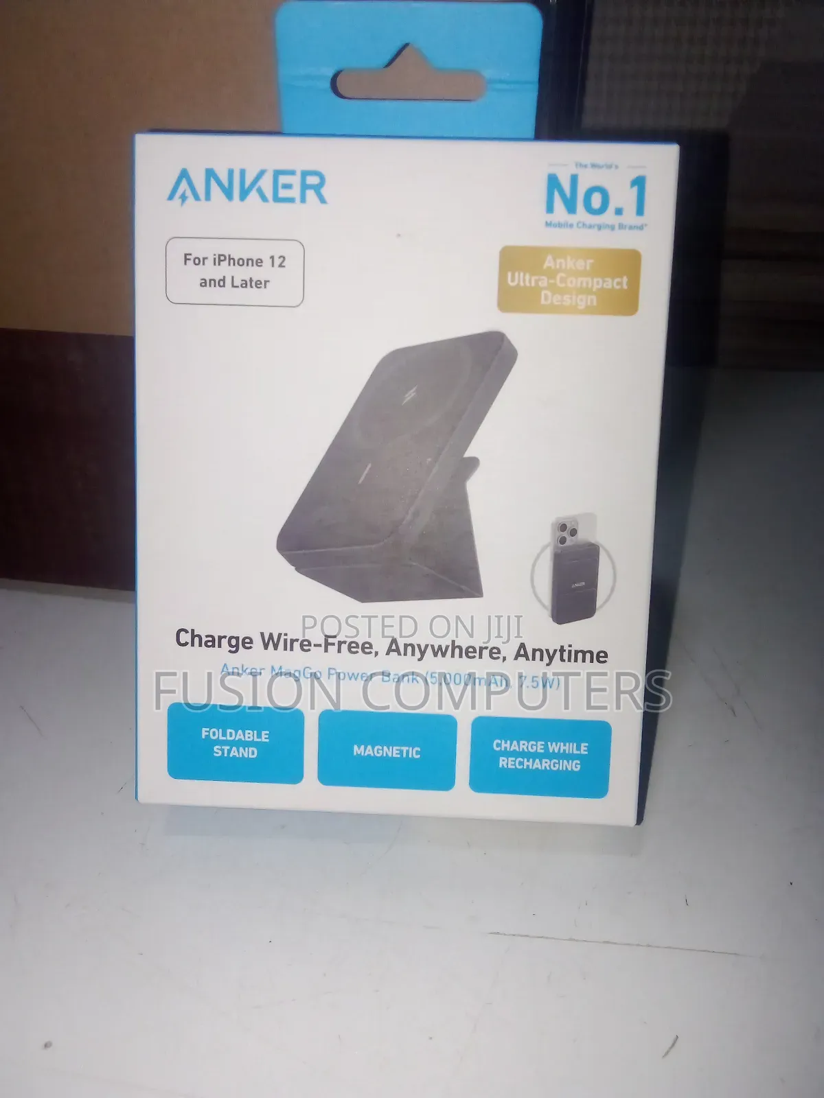 Anker Power Bank (Maggo), 5000mah 7.5W Magnetic