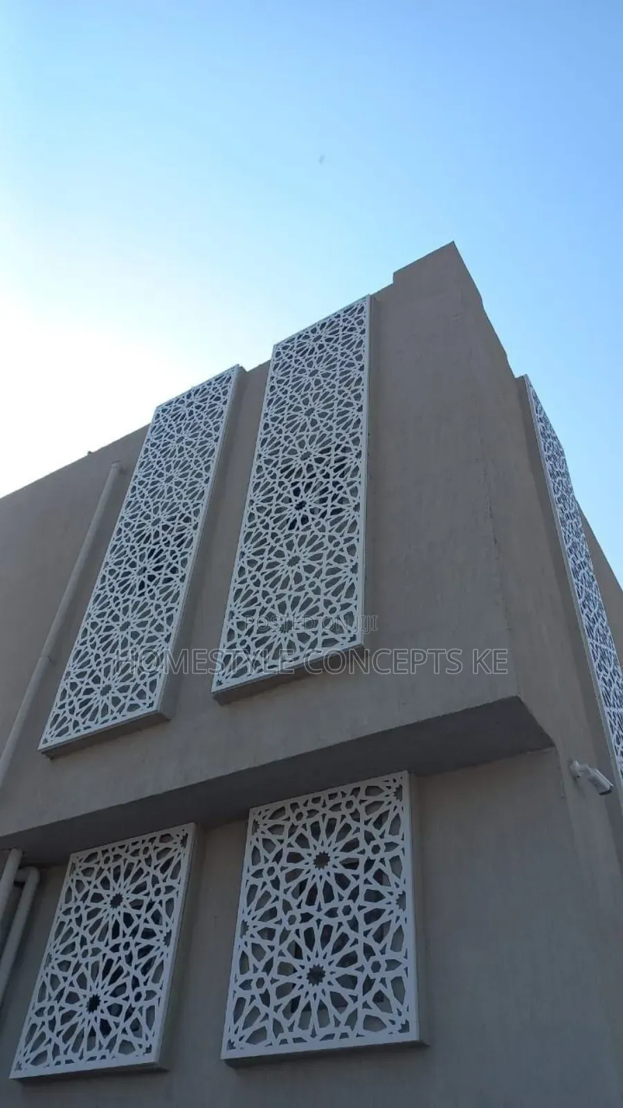 Facade Curtain Walling Aluco Cladding CNC Laser Jaali Panels