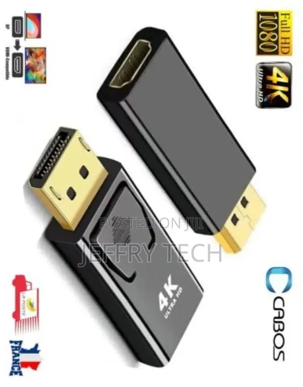 Display Port DP Male To HDMI Adapter Converter Female HDT