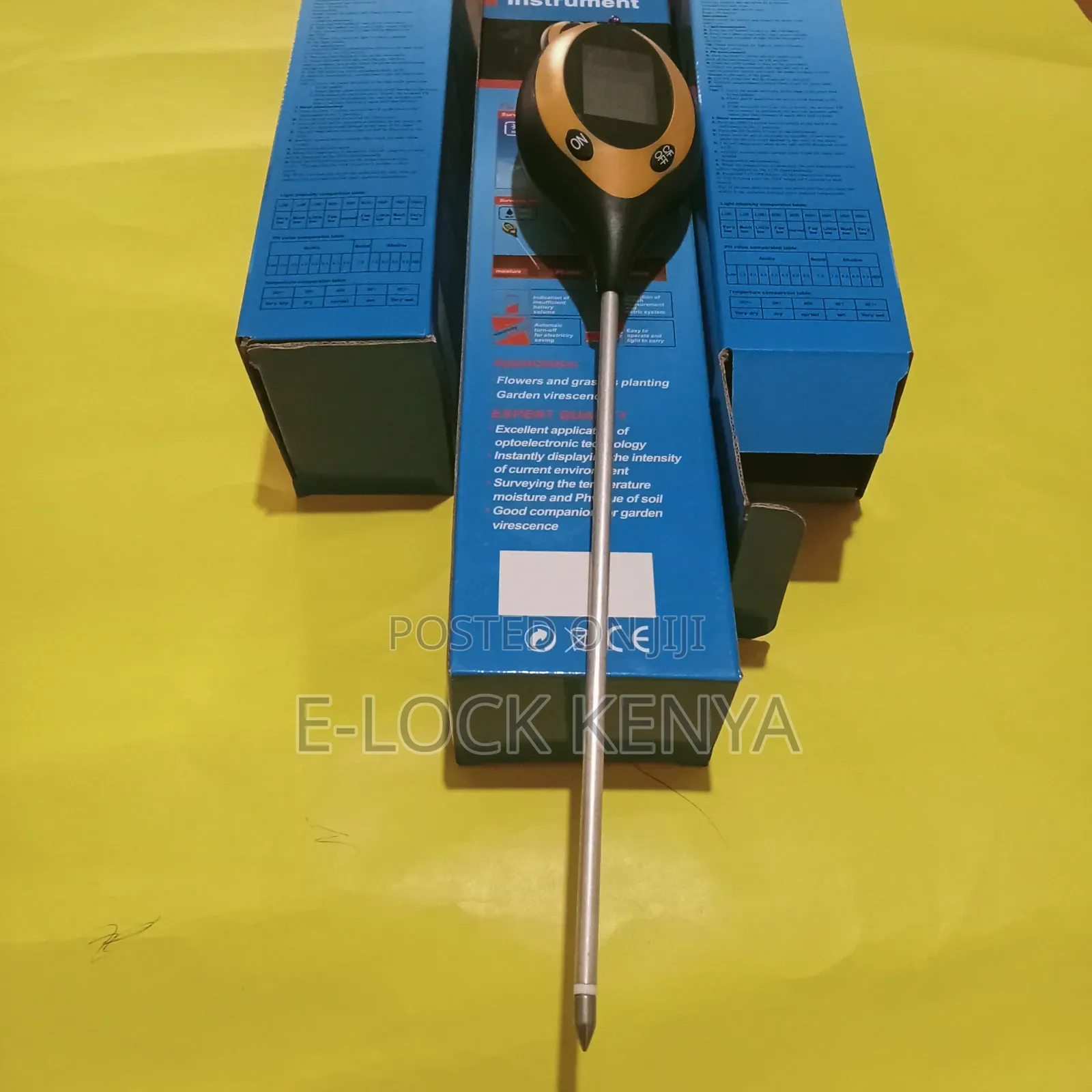 Electronic Soil Temperature Meter. 4 in 1