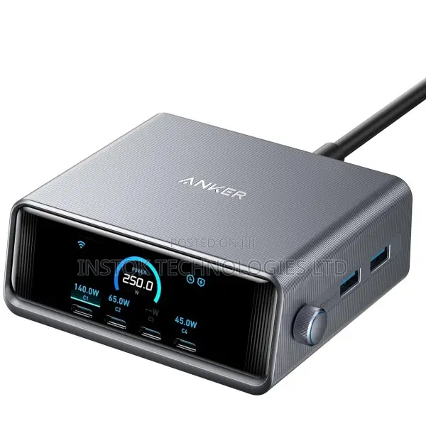 Anker Prime Charger 250W 6 Ports Ganprime