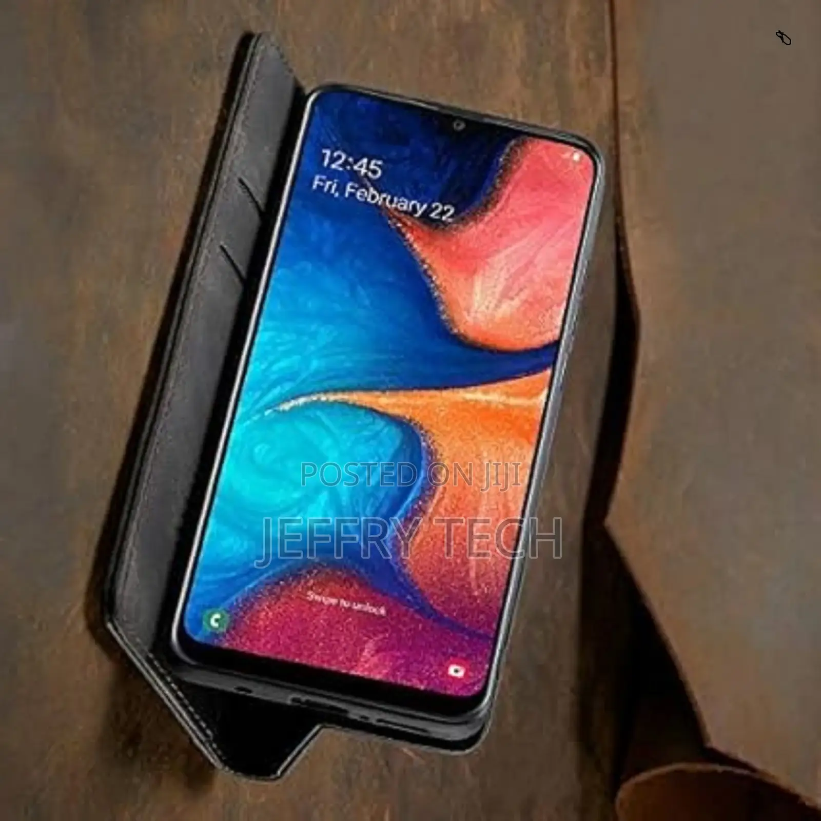 Samsung Galaxy A06 Leather Wallet Flip Case Kick Stand