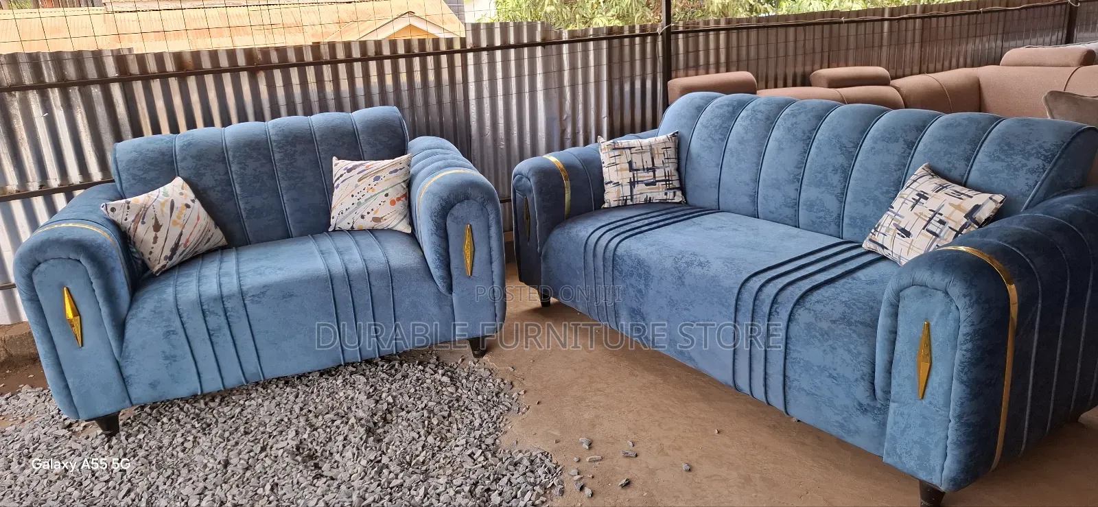 5 Seater Latest Design Made by Hydensity Cushions