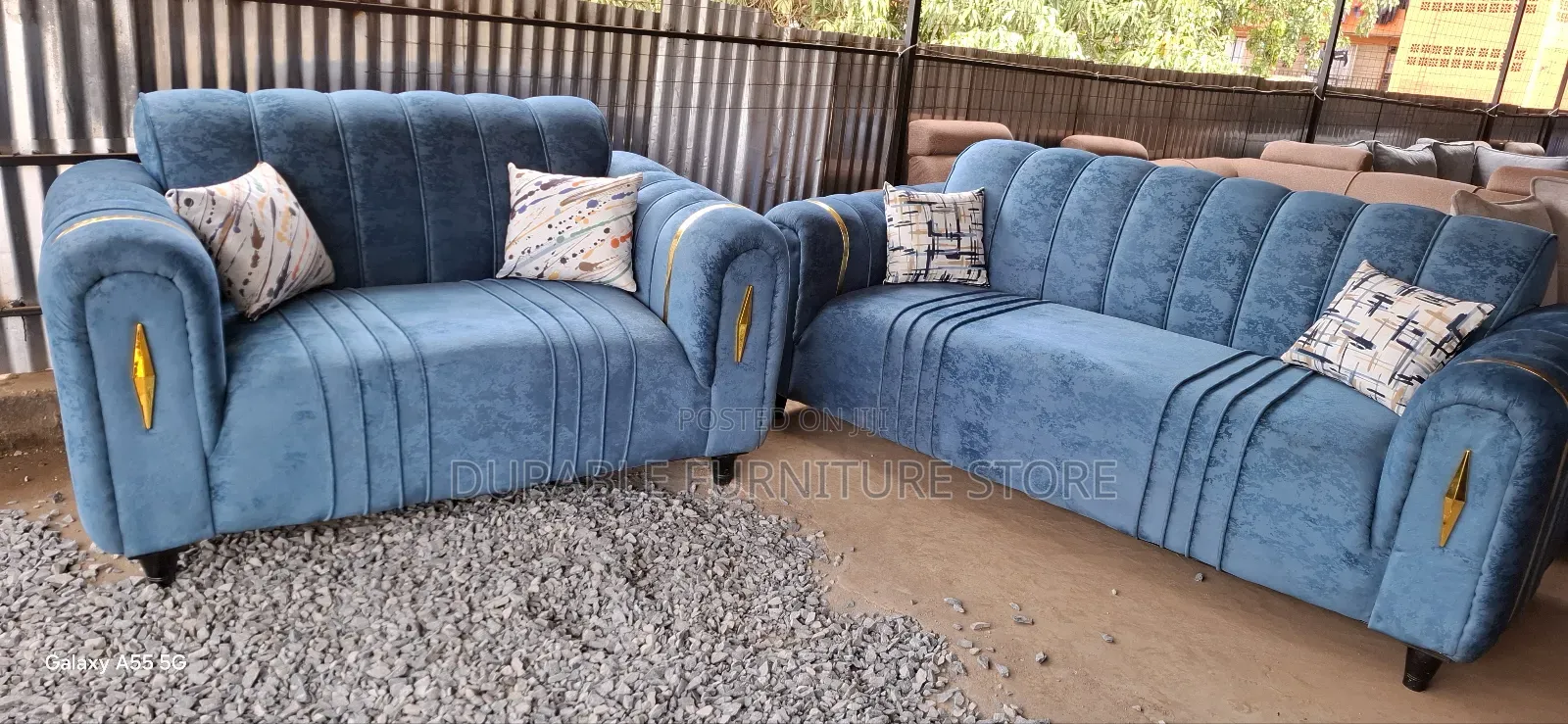 5 Seater Latest Design Made by Hydensity Cushions