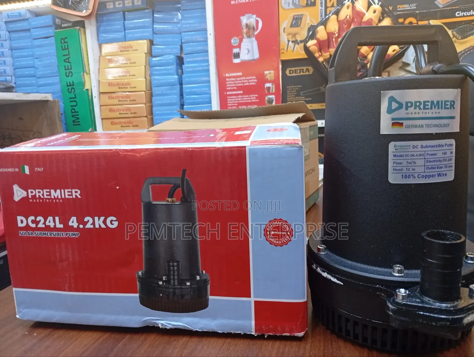 Premier DC Submersible Water Pump