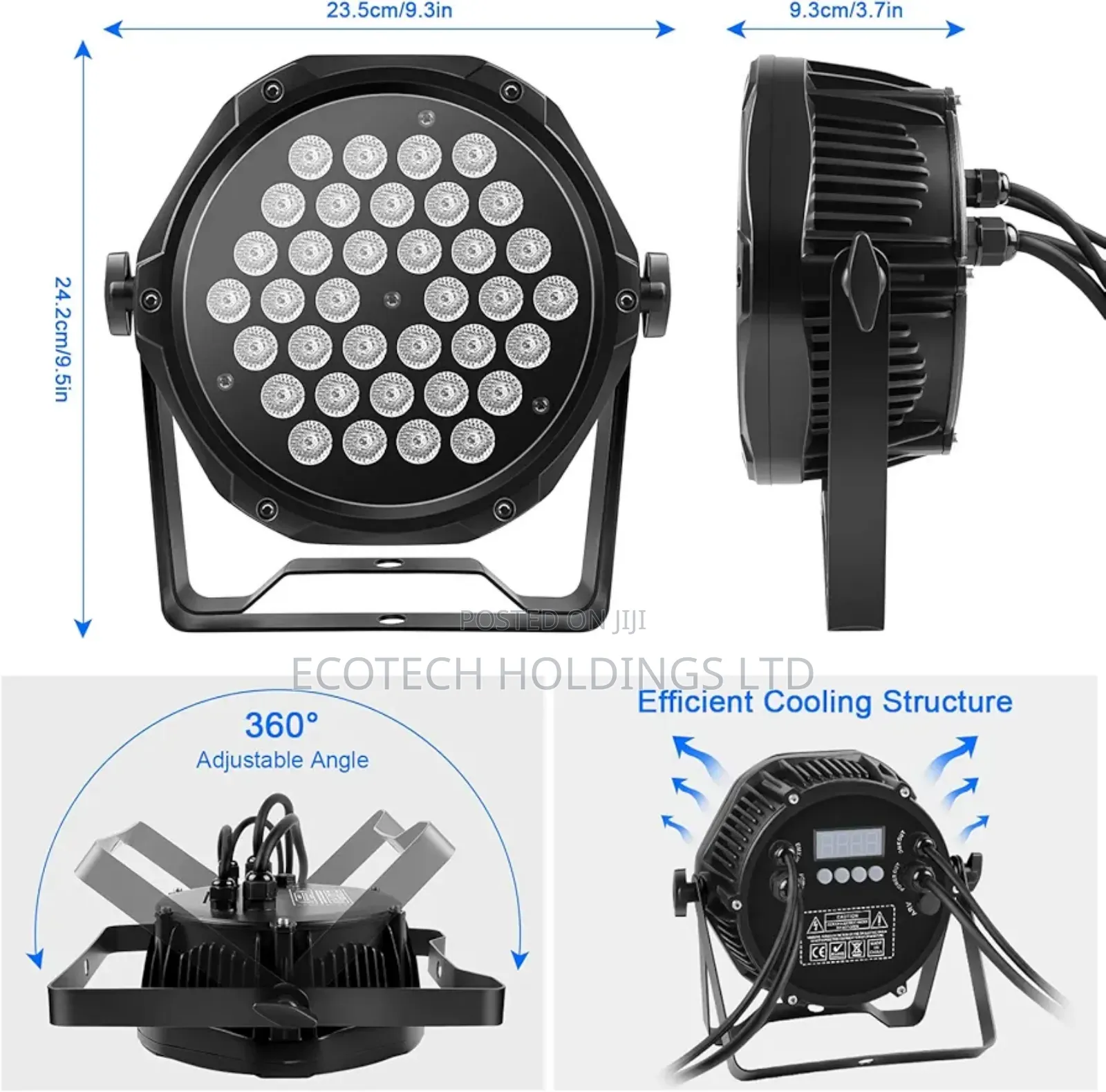 RGB LED Waterproof Stage Light Jd7tf