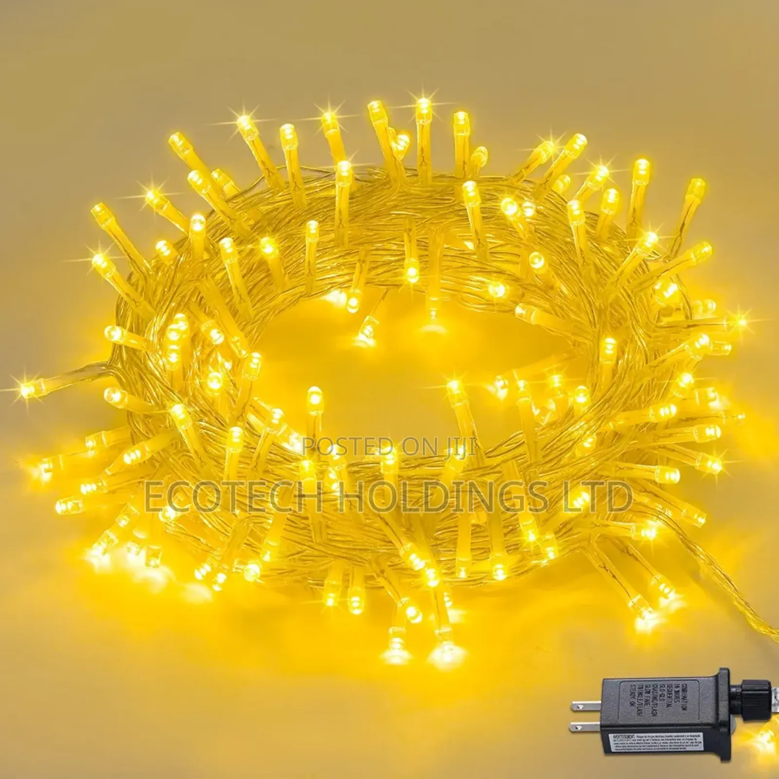 Quality 10mtrs Warm White Christmas Lights Yc8xd
