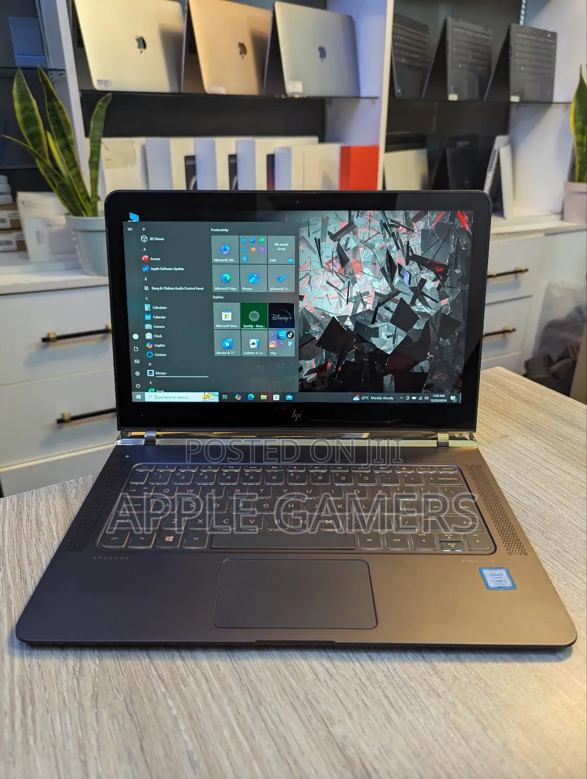 Laptop HP Spectre 13 8GB Intel Core I7 SSD 256GB