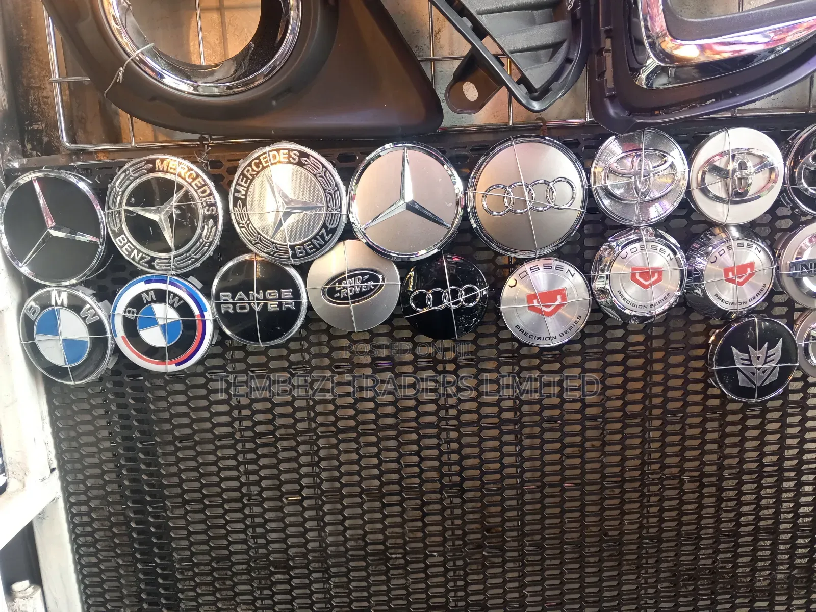 Wheel Center Caps Mercedes All Sizes Available