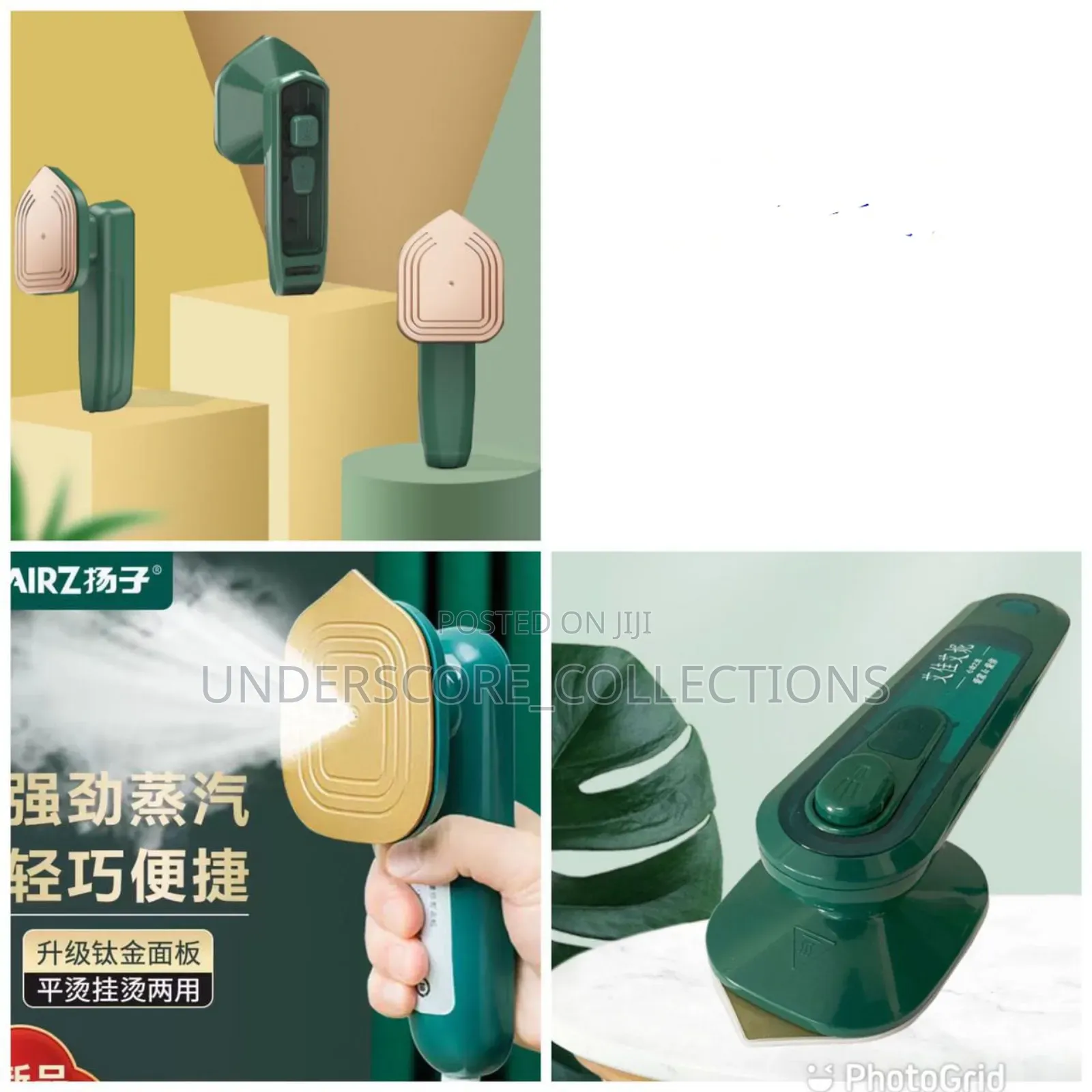 *Rotating Handle 38W Mini Electric Iron Box With Water Spray