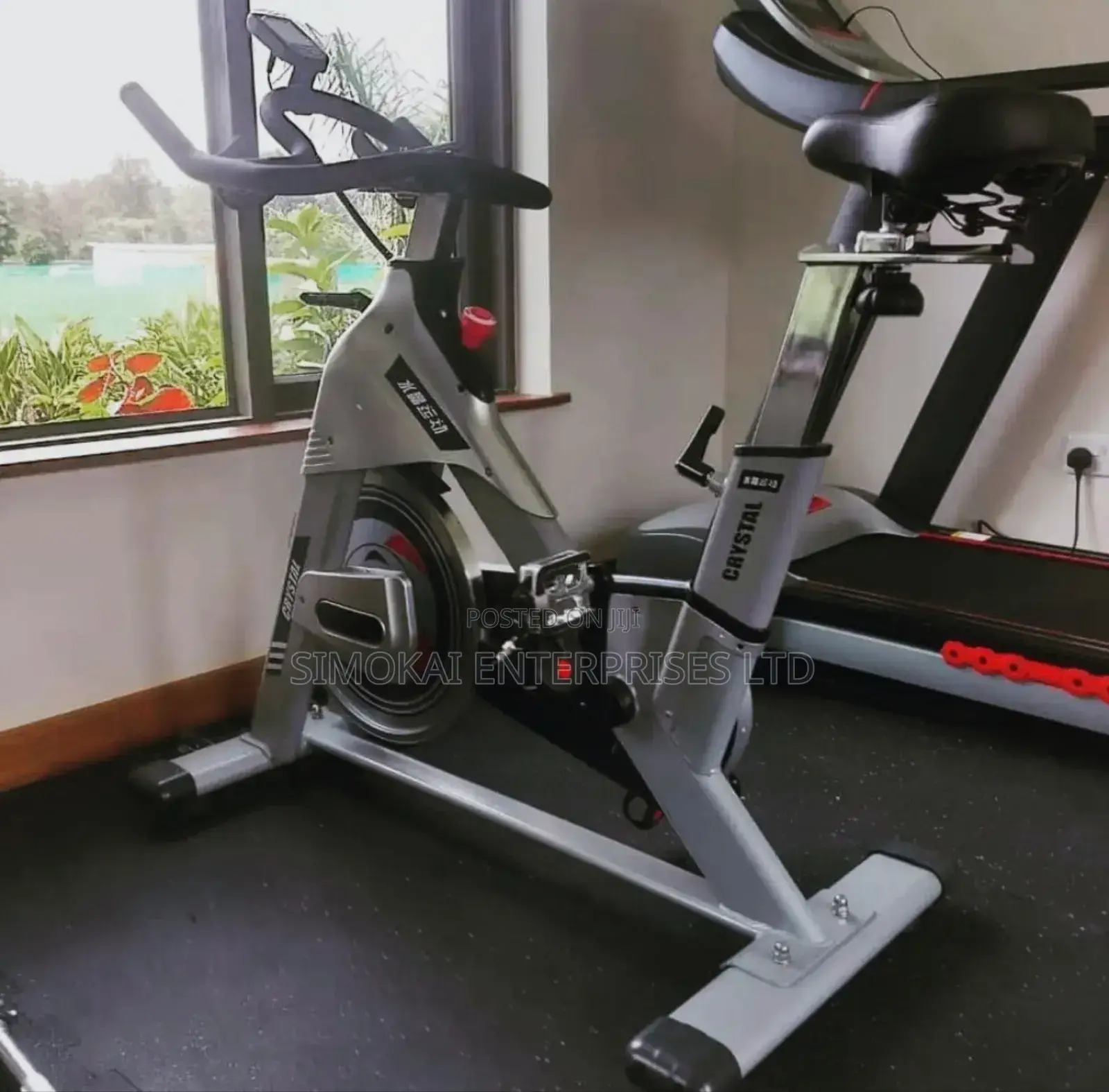 Crystal Commercial Steel Frame Spin Bike