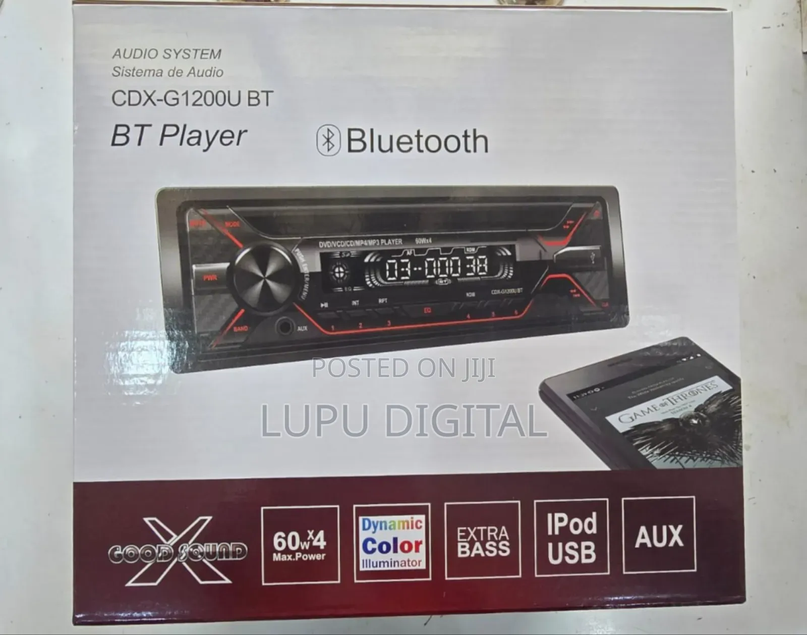 Multimedia Player 1 DIN Universal Car Radio MP3 Player