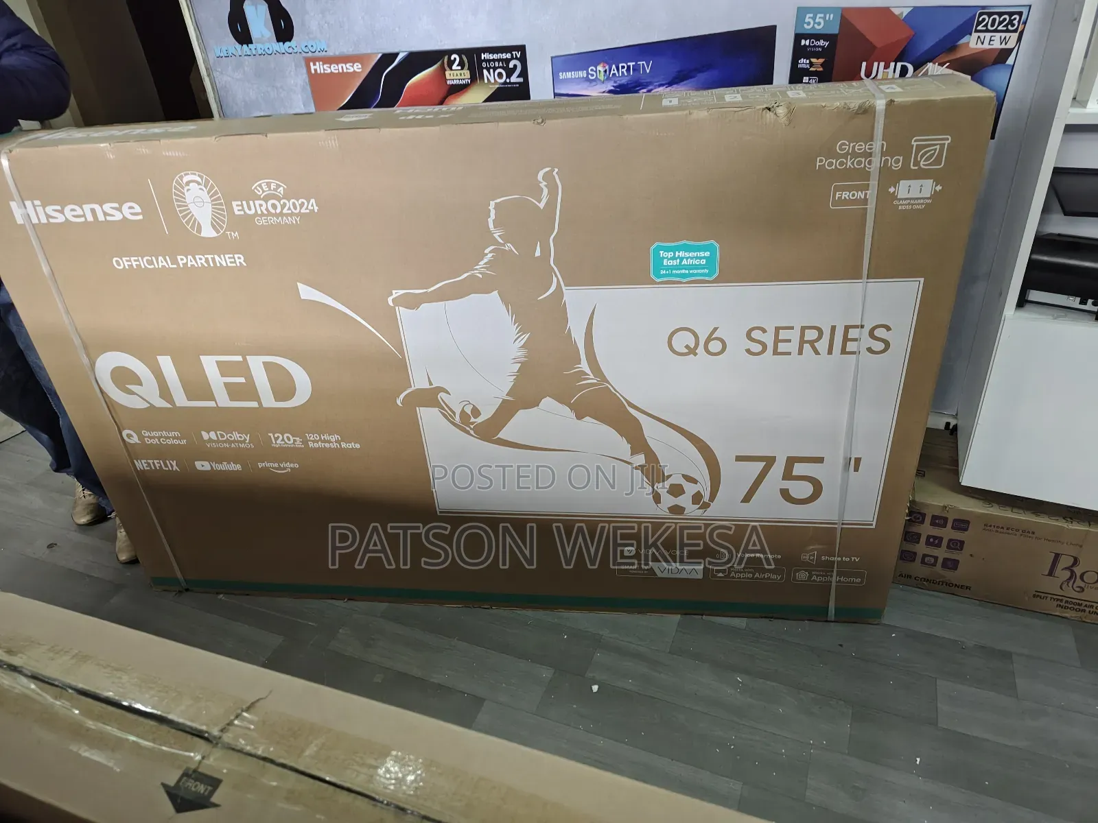 Hisense 75 Inch TV Qled Q6 Series 75Q6N