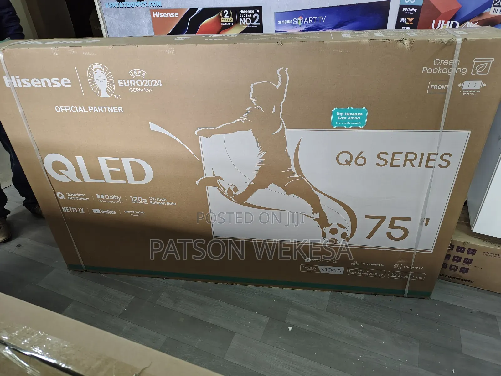 Hisense 75 Inch TV Qled Q6 Series 75Q6N