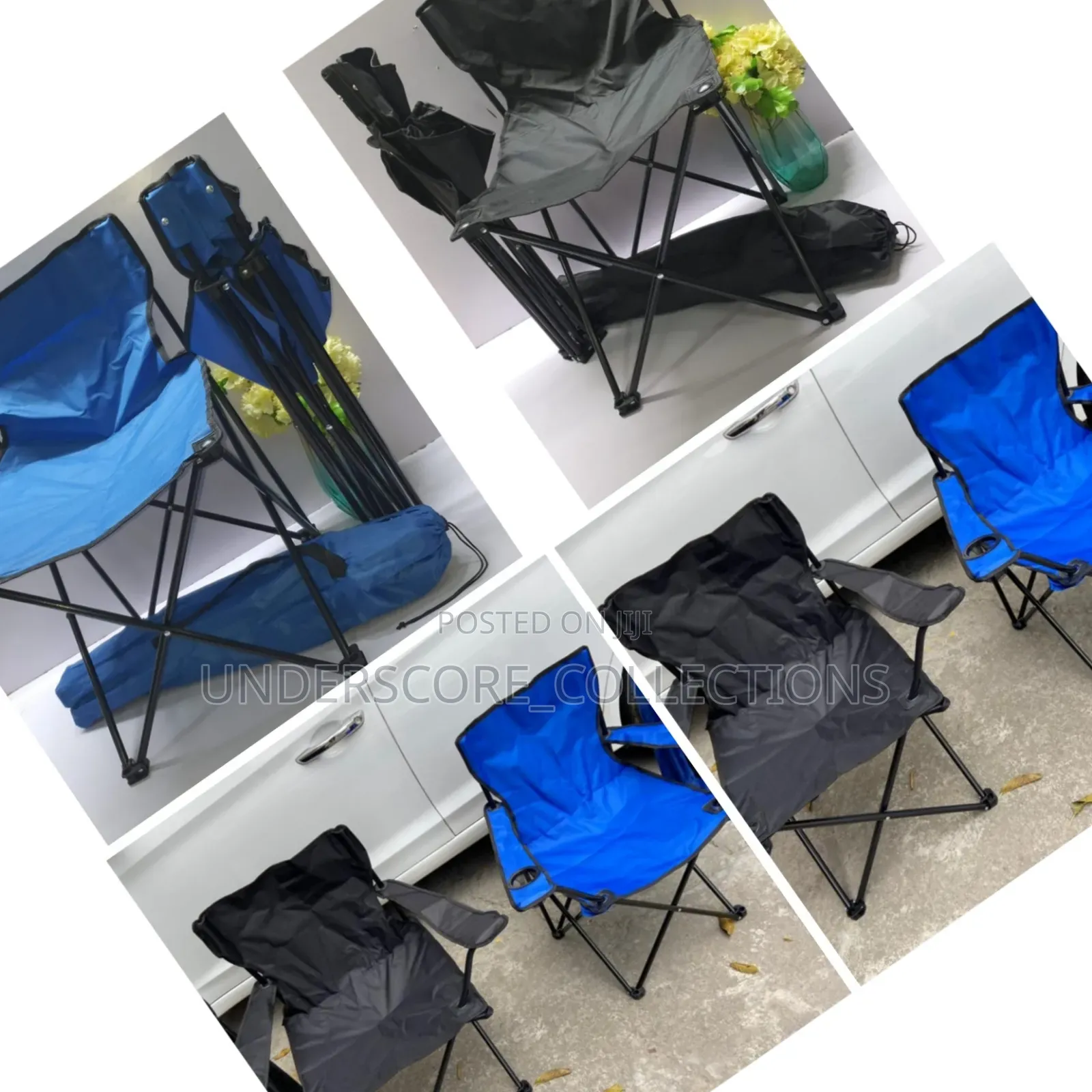 *Foldable Water Proof Canvas Camping Chair.