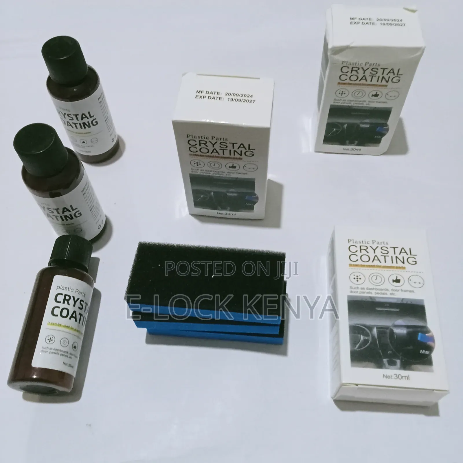 Vehicle Plastic Area Crystal Coating
