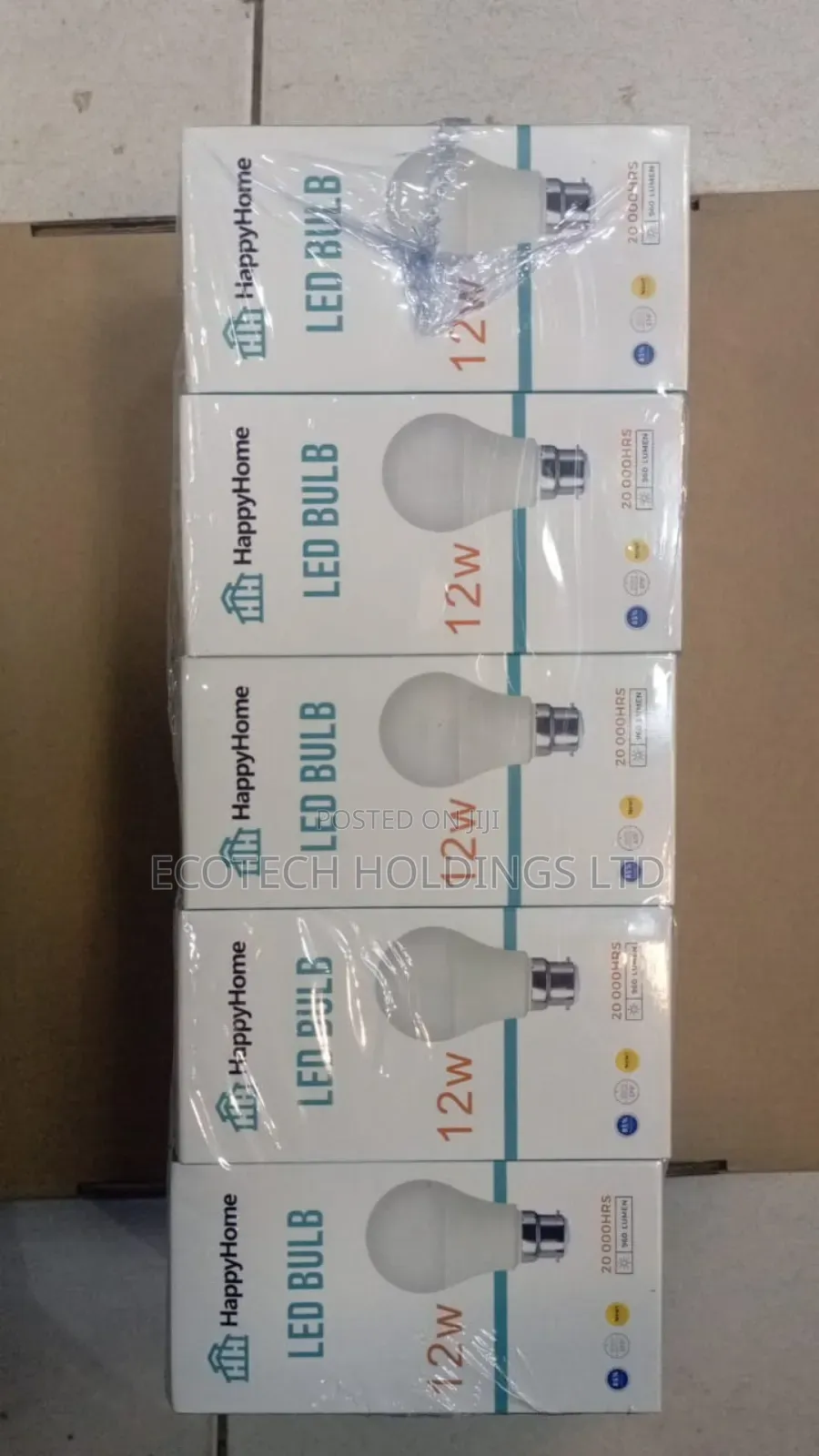 12watts Pin Type LED White Bulb Jq9ms