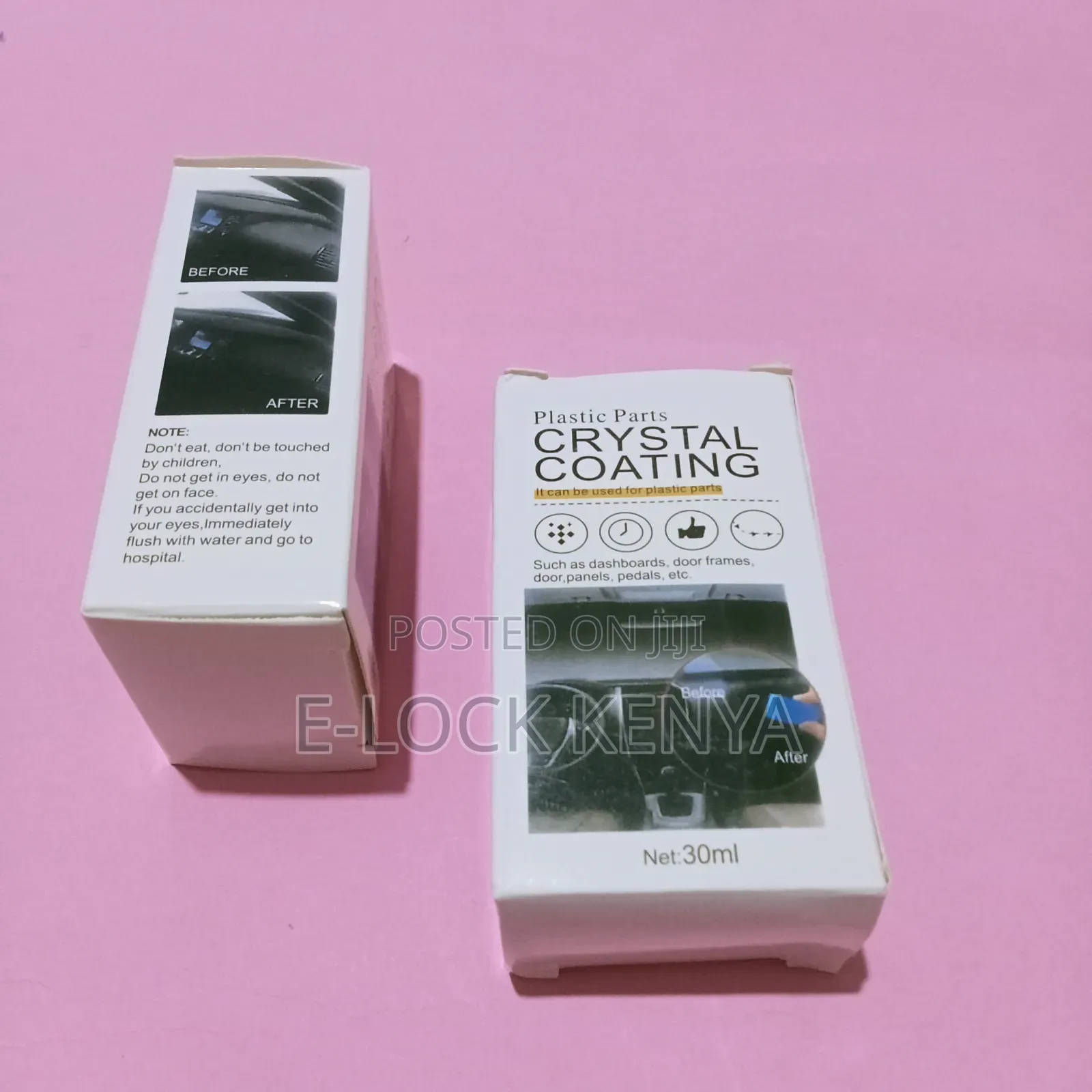Professional Car Plastic Parts Crystal Coating