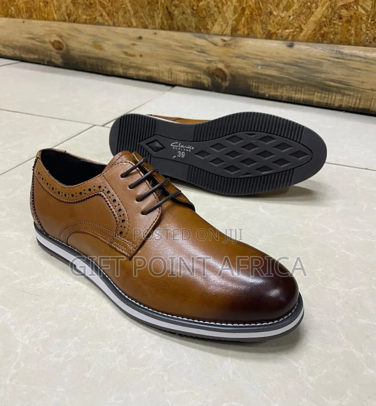 Pure Leather Clarks Official Leather Shoes