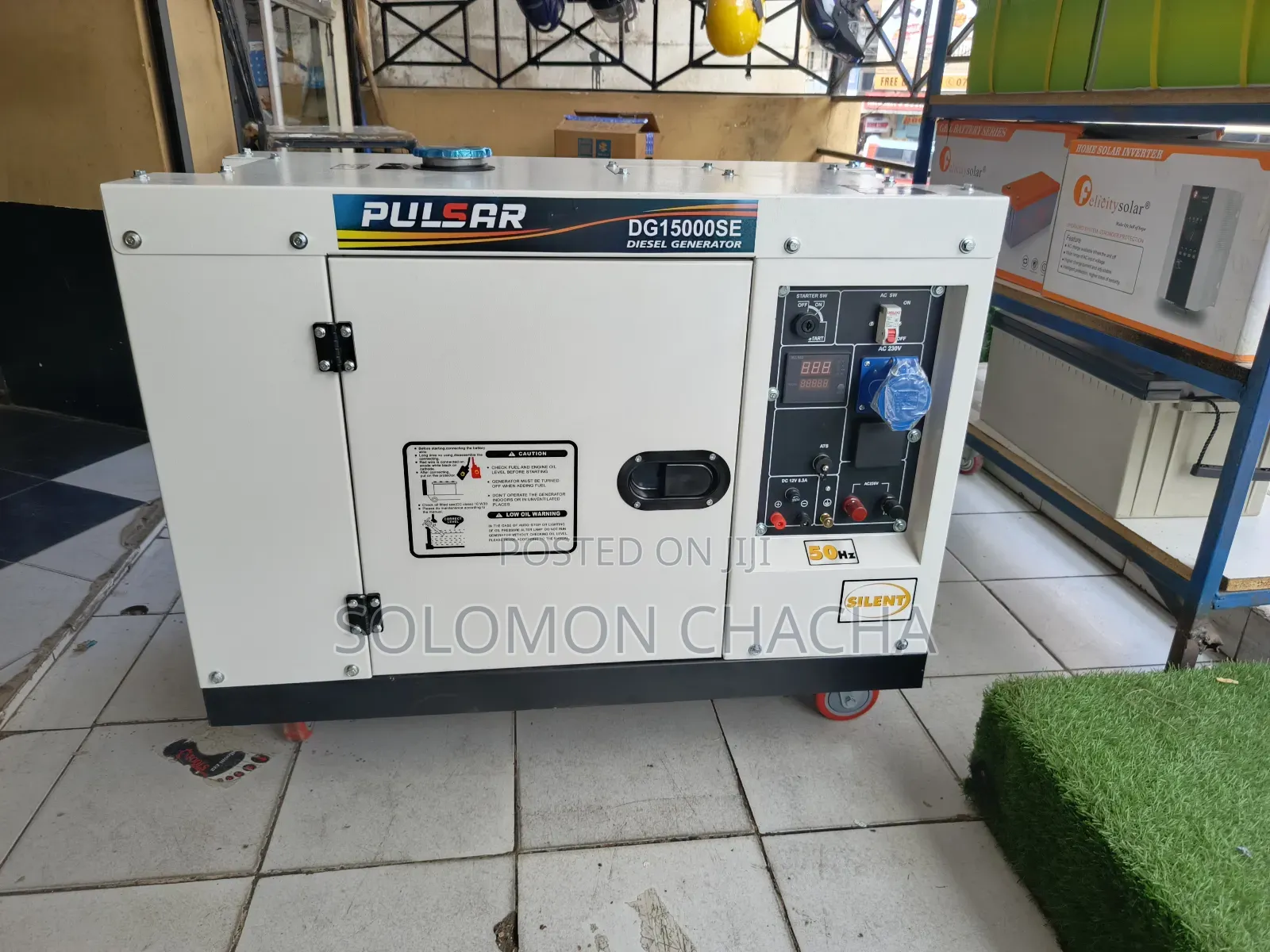 Pulsar 15 Kva Dg15000se Deisel Silent Generator With Ats