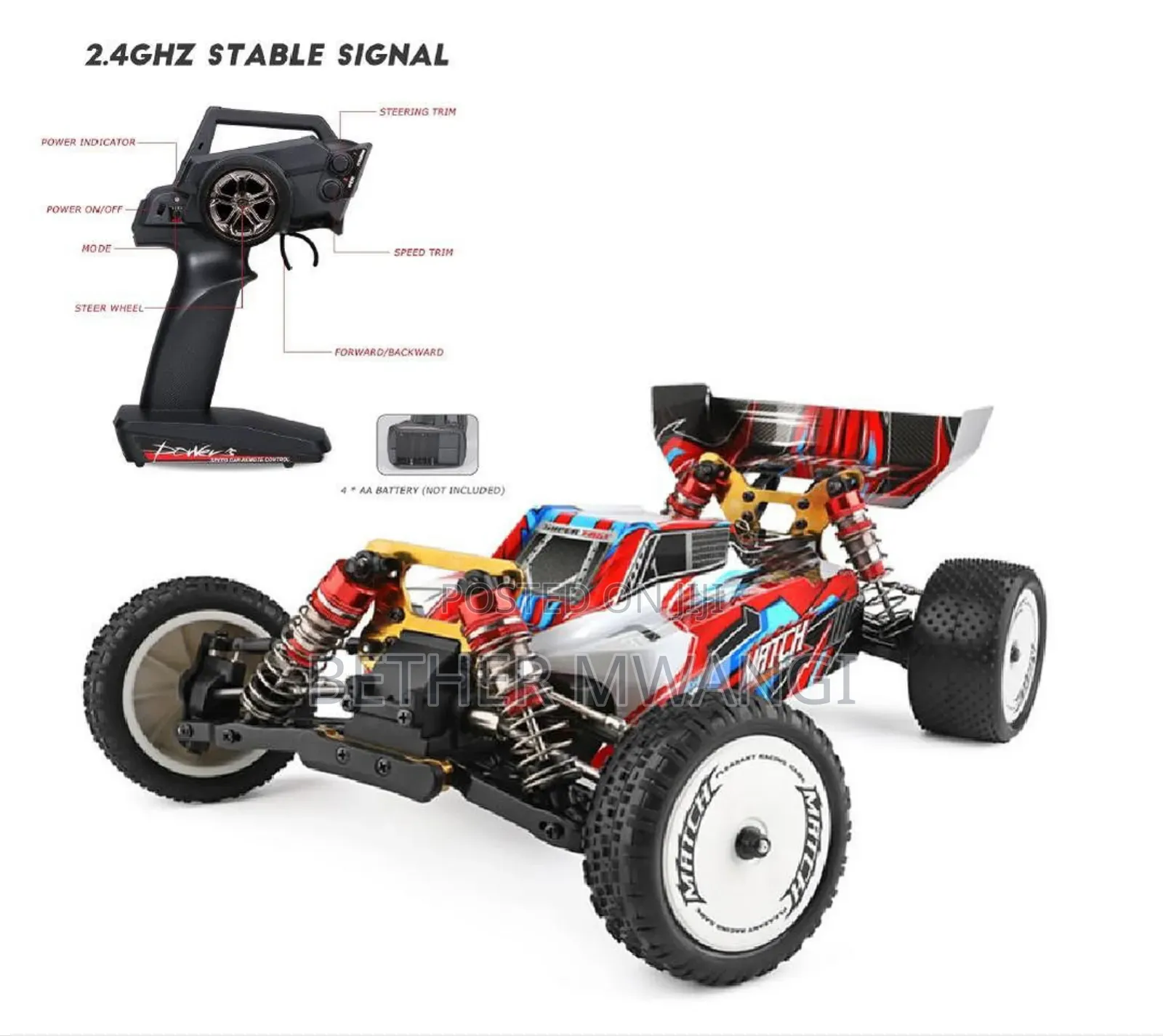 4×4 Fire Lap RC in Kenya