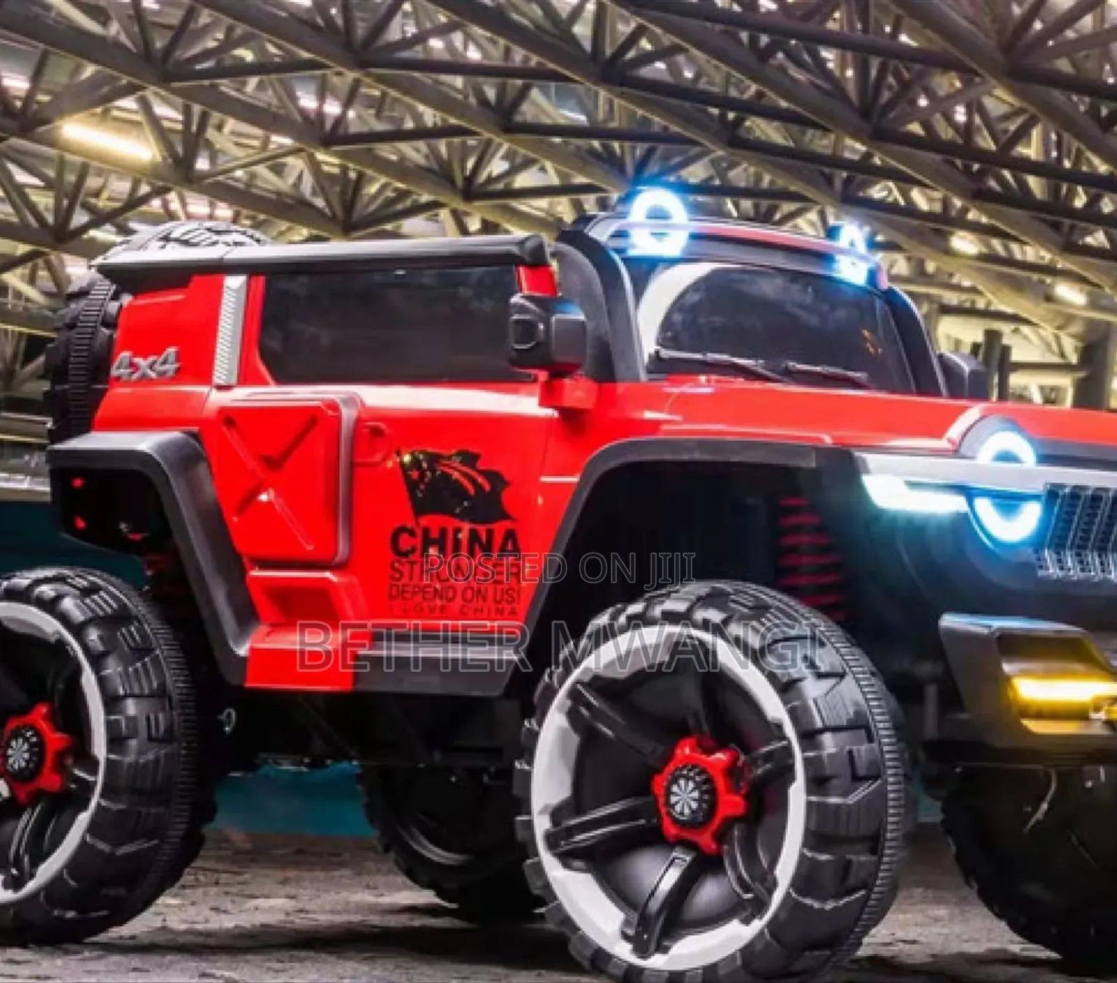Jeep Heavy Duty Electric Car in Kenya