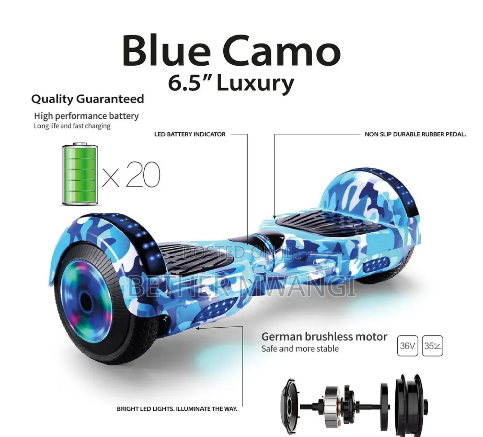 6.5 Inches Luxury Hoverboards in Kenya