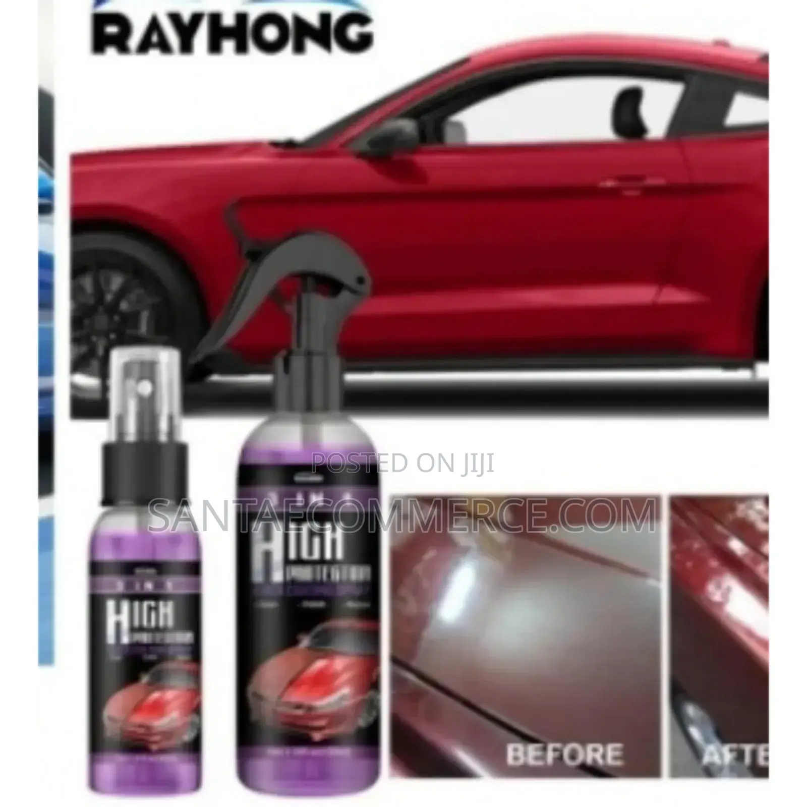 High Protection Car Polish Spray