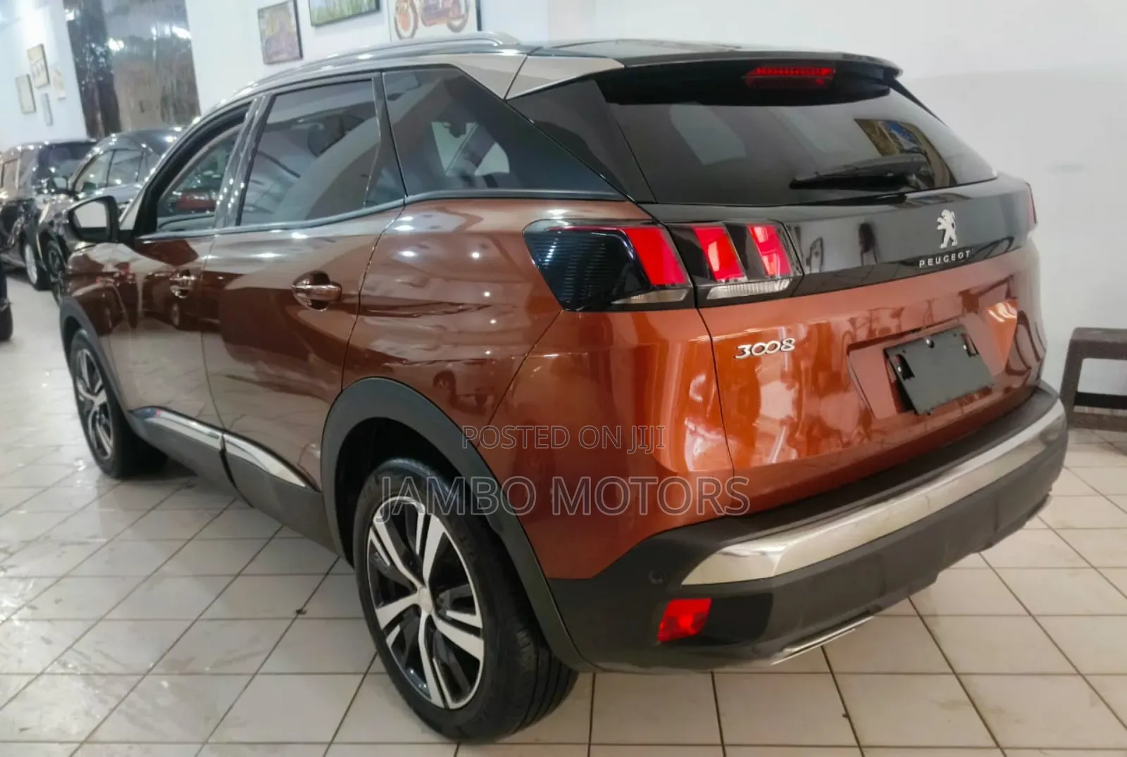 Peugeot 3008 2018 Brown