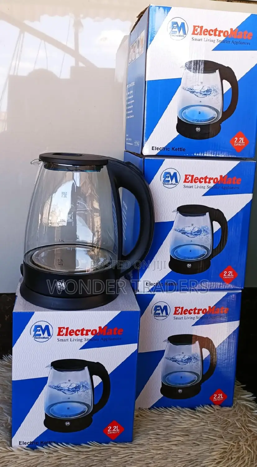 Glass Electric Kettles 
2.2 Litres