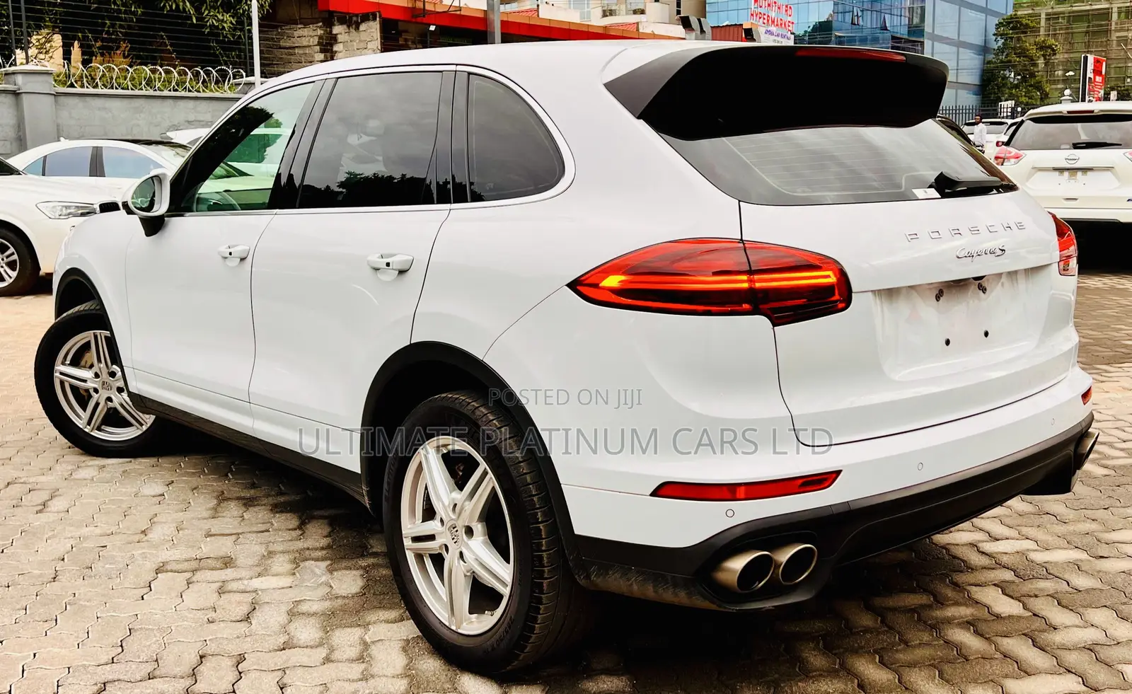 Porsche Cayenne Platinum Edition AWD 2017 White