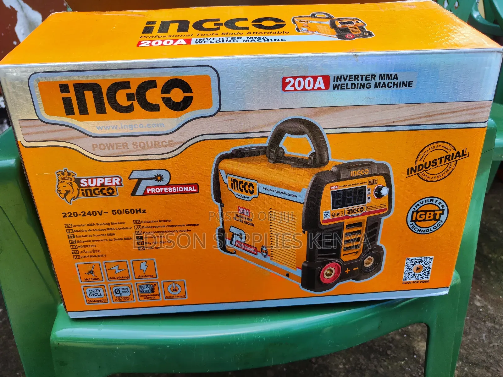Ingco Welding Machine 200amps Inverter Mma 200a Welders