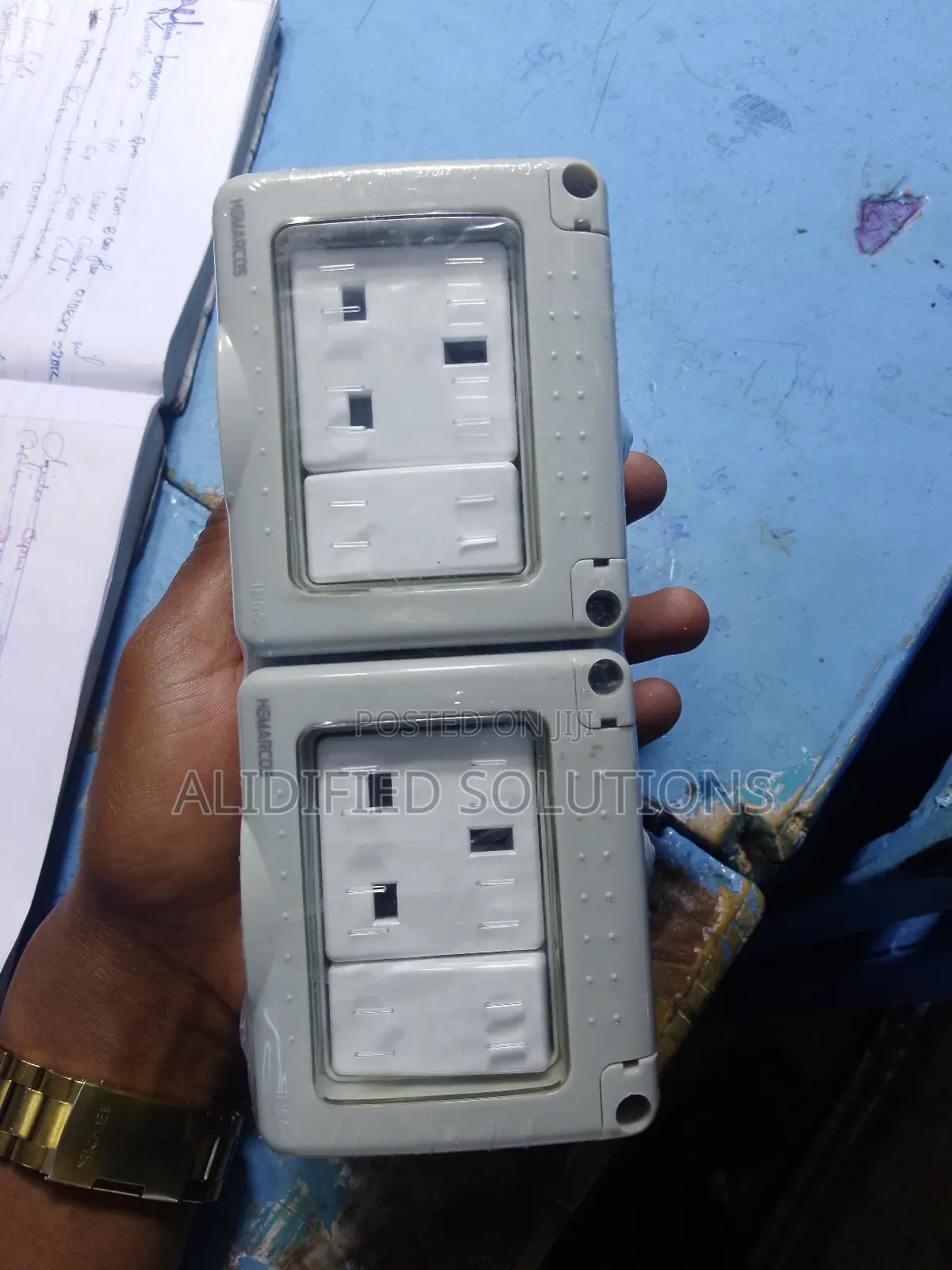 Waterproof Outdoor Double Socket