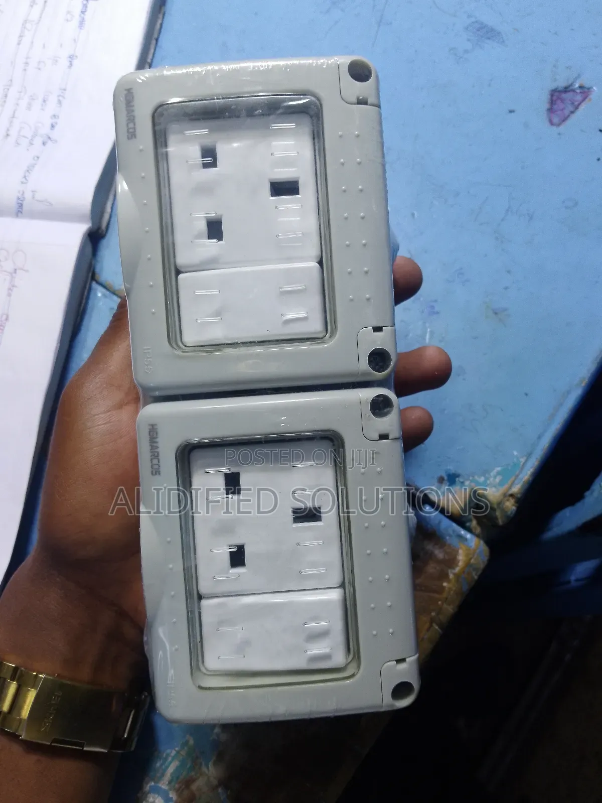 Waterproof Outdoor Double Socket