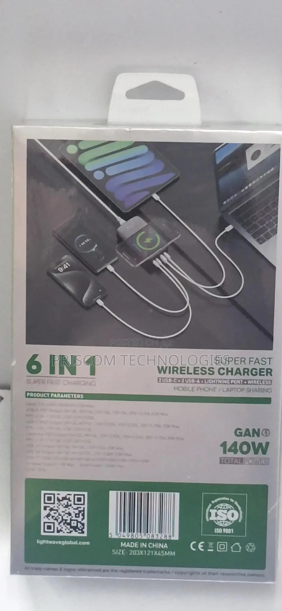 Lightwave Wireless Charger for Mobilephones, Laptops, Deskto