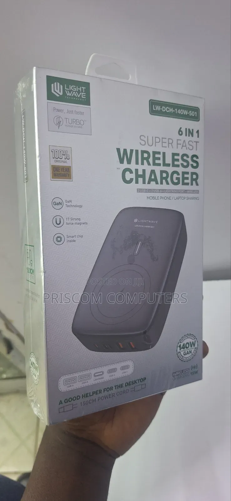 6 in 1 Superfast Wireless Charger for Laptops,Desktop,Phones