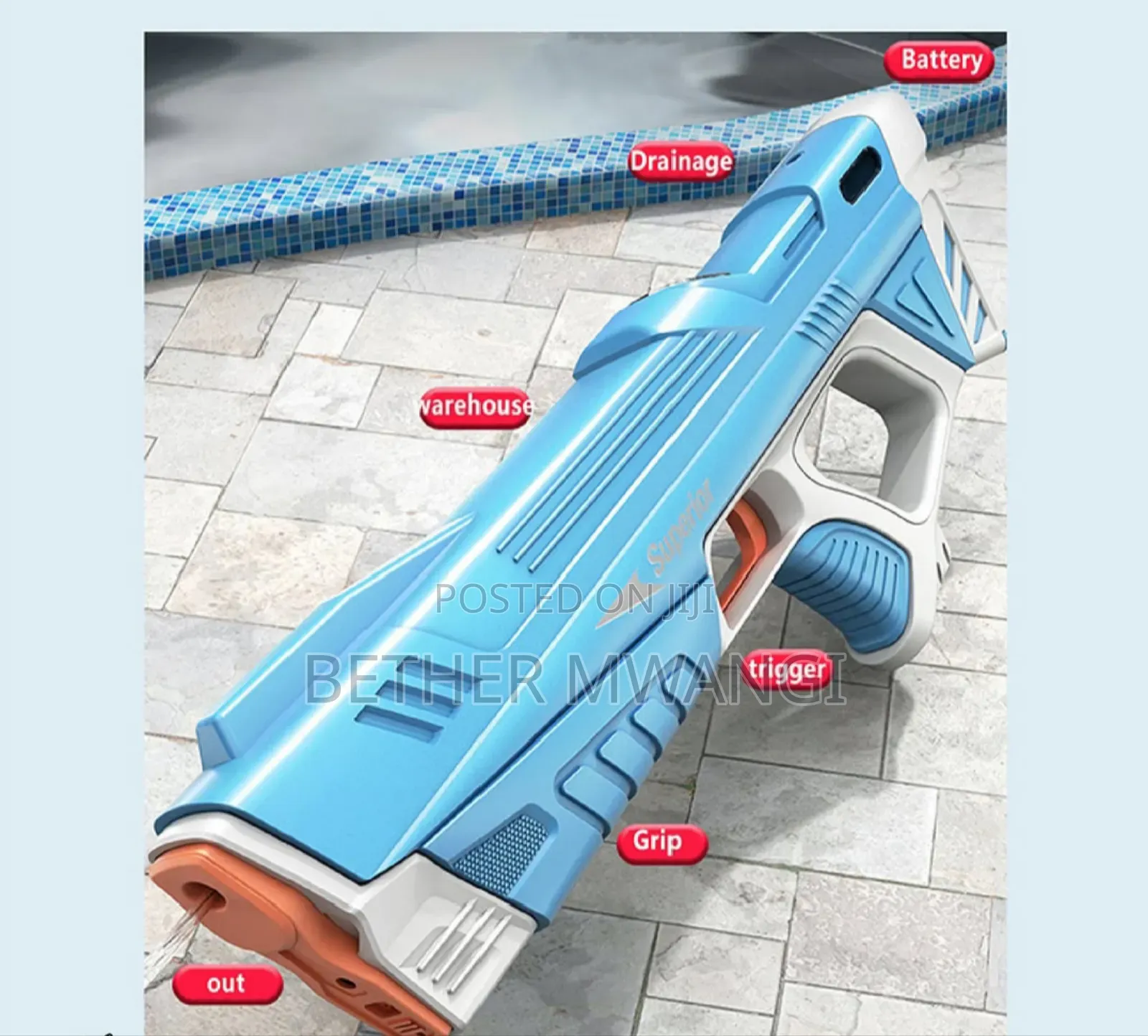 Kids Electric Water Gun in Kenya