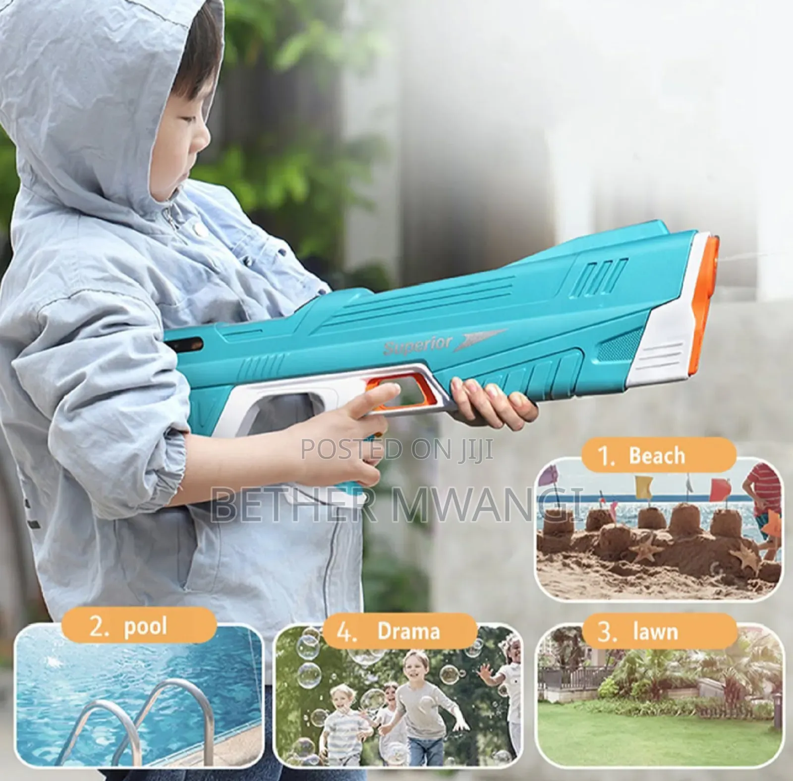 Kids Electric Water Gun in Kenya