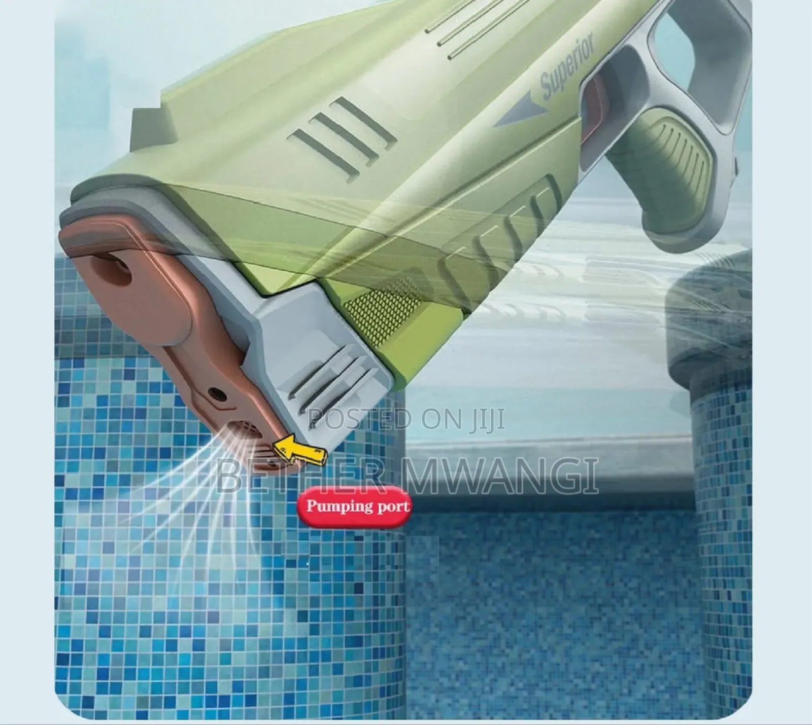 Adult Water Gun in Kenya