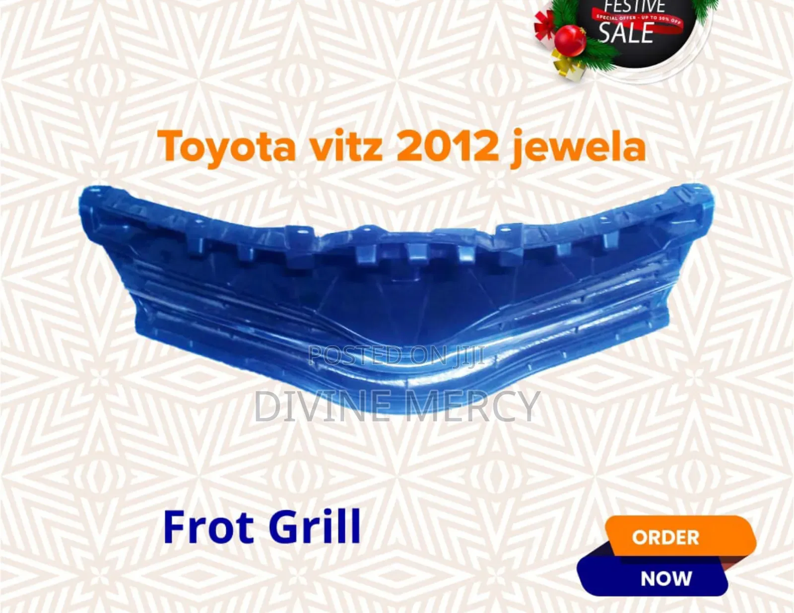Toyota Vitz 2012 Jewela Front Grill