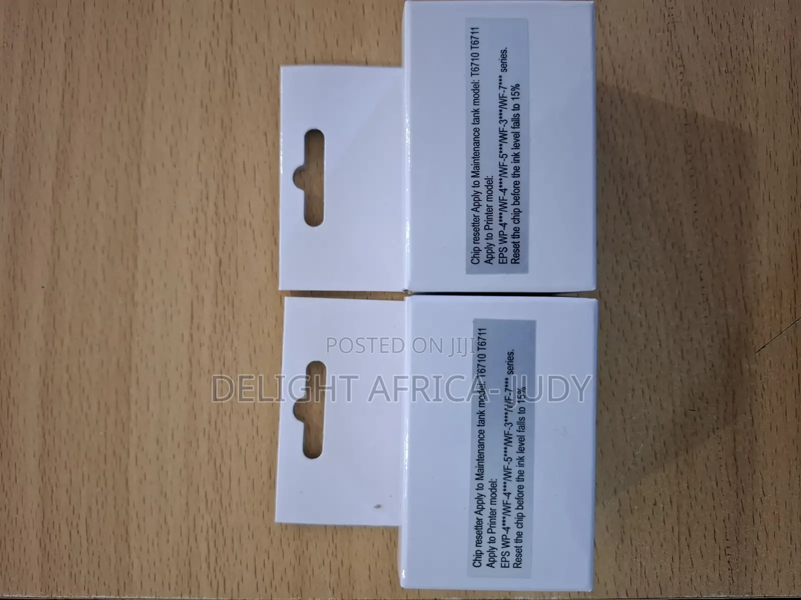 EPSON Maintenance Box Chip Reset T6710 T6711