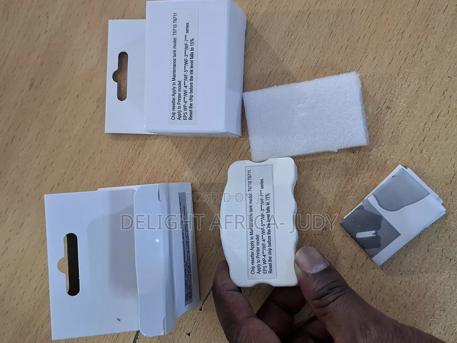 EPSON Maintenance Box Chip Reset T6710 T6711