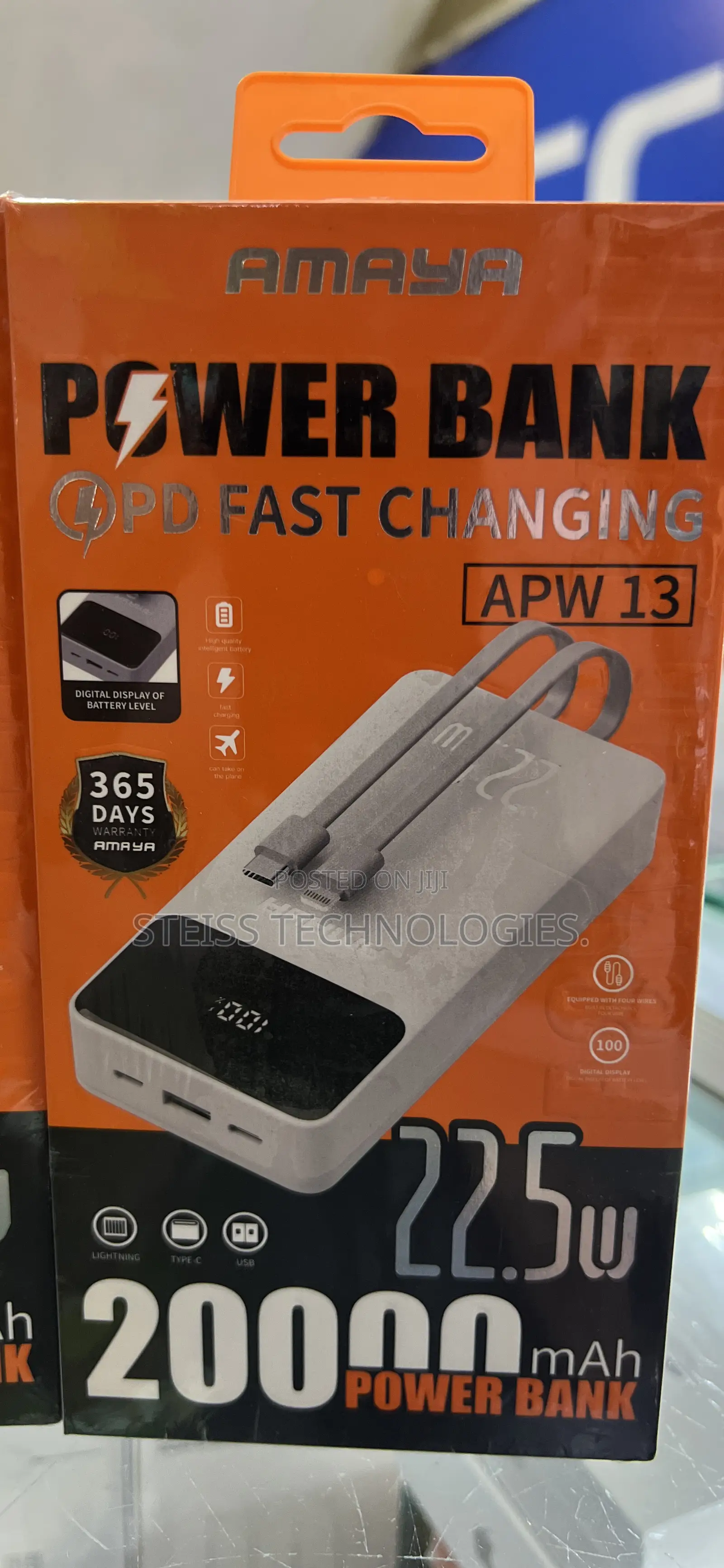 Amaya 20000mah 22.5W Powerbank.