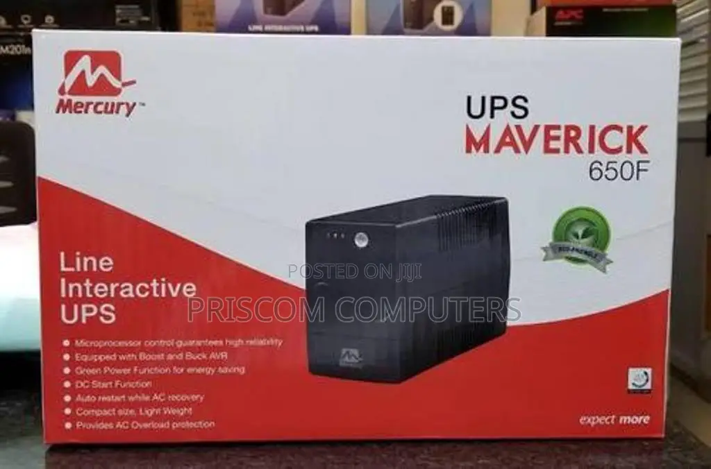 Mercury Maverick 650VA Line Interactive UPS