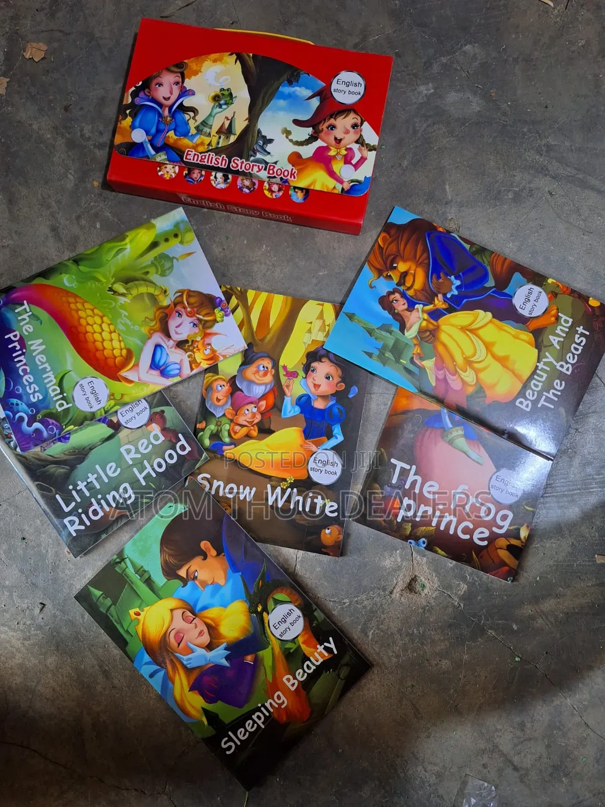 6pcs English Story Books